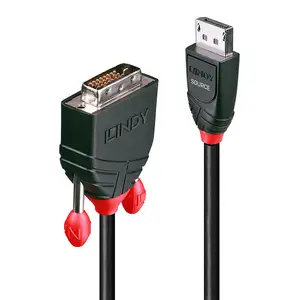 DisplayPort/DVI-D cable plug/plug black 3 m DisplayPort/DVI-D cable plug/plug black 3 m
