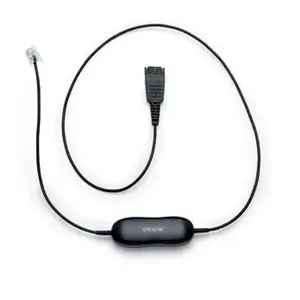 GN Anschlusskabel QD RJ9 Schaltereinstellung 1-8 für Avaya one-X Telefonsysteme GN Anschlusskabel QD RJ9 Schaltereinstellung 1-8 für Avaya one-X Telefonsysteme