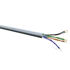Patchkabel RJ-45 U/UTP Cat6 Grau 100m Patchkabel RJ-45 U/UTP Cat6 Grau 100m