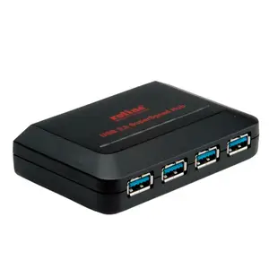 USB 3.0 Hub 4 Port schwarz extern USB 3.0 Hub 4 Port schwarz extern