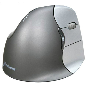 Vertical Mouse 4 USB  für Rechtshänder Schwarz/Silber