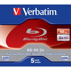 BD-RE 50GB 2facher Geschwindigkeit 5er Pack BD-RE 50GB 2facher Geschwindigkeit 5er Pack