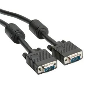 VGA connectioncable plug/plug black 3m VGA connectioncable plug/plug black 3m