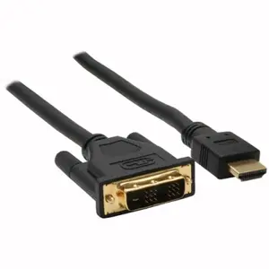 Kabel HDMI/DVI (Single Link) Stecker/Stecker Schwarz 2 m Kabel HDMI/DVI (Single Link) Stecker/Stecker Schwarz 2 m