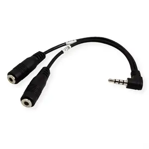 3,5mm Audioadaptor microphone+loudspeaker 3,5mm Audioadaptor microphone+loudspeaker
