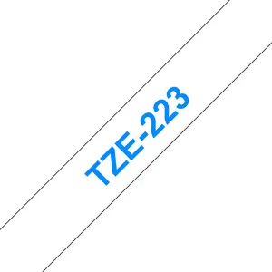 TZE223 Schriftbandkassette blau auf weiß für P-Touch GL-H105, PT-1000, 1010, 1080, 1090, 1280, 1290, 2030, 2470, 2730, 9700, 9800, H75 TZE223 Schriftbandkassette blau auf weiß für P-Touch GL-H105, PT-1000, 1010, 1080, 1090, 1280, 1290, 2030, 2470, 2730, 9700, 9800, H75