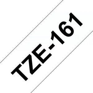 Bredher TZe 161 bandcassette black to transparent 3,6cmx8m 1 Roll Bredher TZe 161 bandcassette black to transparent 3,6cmx8m 1 Roll