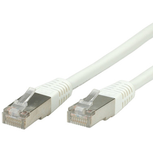 Patch cable RJ-45 S/FTP Cat6 White 2m