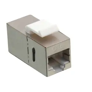 RJ-45 Kupplung Cat6 STP silber RJ-45 Kupplung Cat6 STP silber