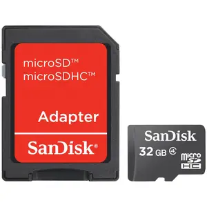 microSDHC Card 32GB Class 2 inkl. SD Adapter microSDHC Card 32GB Class 2 inkl. SD Adapter