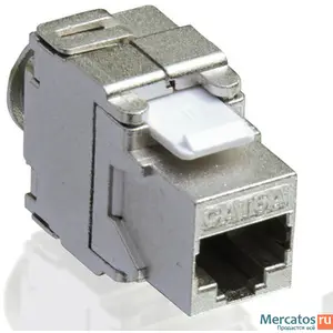 Cat.6a Keystone Jack, RJ-45, STP Cat.6a Keystone Jack, RJ-45, STP