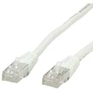 Patchkabel RJ-45 S/FTP Cat6 Weiß 0,5m Patchkabel RJ-45 S/FTP Cat6 Weiß 0,5m