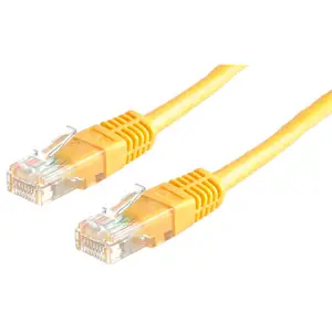 Patchkabel RJ-45 U/UTP Cat6 Gelb 1,5m Patchkabel RJ-45 U/UTP Cat6 Gelb 1,5m