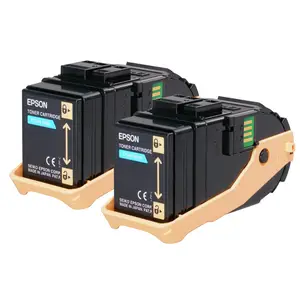 Toner C13S050608 ca. 7500 Seiten cyan Twinpack Toner C13S050608 ca. 7500 Seiten cyan Twinpack