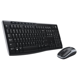 MK270 keyboard and Mouse Set USB black anthracite 2,4GHz
