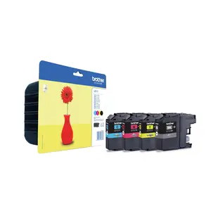 Bredher LC121 Value Pack ink ca. 600 pages black/yellow/cyan/magenta Bredher LC121 Value Pack ink ca. 600 pages black/yellow/cyan/magenta