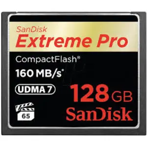 Extreme Pro CompactFlash Speicherkarte 128GB Extreme Pro CompactFlash Speicherkarte 128GB