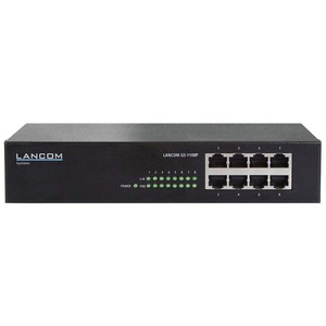 GS-1108P Gagibt Ethernet Switch 8ports PoE+ 1HE