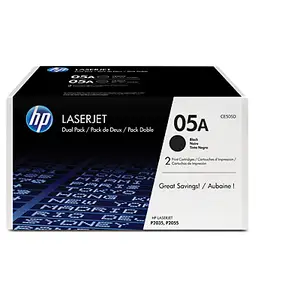 Toner CE505D ca. je 2300 Seiten schwarz Twinpack Toner CE505D ca. je 2300 Seiten schwarz Twinpack