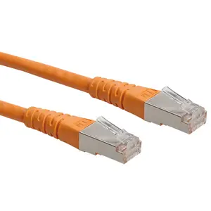 Patch cable RJ-45 S/FTP Cat6 orange 10m Patch cable RJ-45 S/FTP Cat6 orange 10m