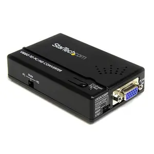 Composite und S-Video auf VGA Video Konverter mit Scaler Composite und S-Video auf VGA Video Konverter mit Scaler