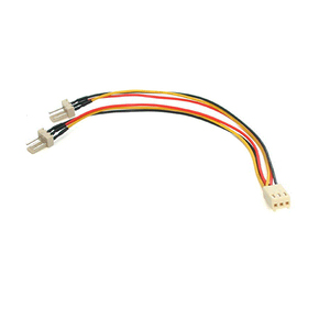 Molex 3pin Y-Kabel für Lüfter 0,15 m