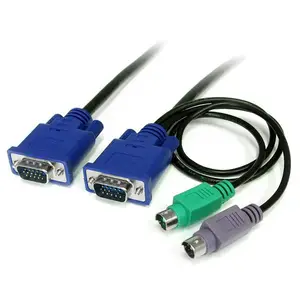 3-in-1 PS/2 VGA KVM Kabel 3-in-1 PS/2 VGA KVM Kabel