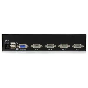 4 Port KVM Umschalter VGA/USB mit OSD 4 Port KVM Umschalter VGA/USB mit OSD