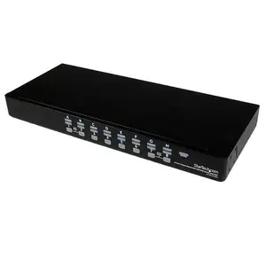 16 Port 1HE USB VGA KVM Switch mit OSD zur Rack-Montage 16 Port 1HE USB VGA KVM Switch mit OSD zur Rack-Montage