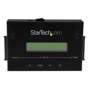 StarTech 2,5"/3,5" SATA/SSD Drive Duplicator/Eraser Black StarTech 2,5"/3,5" SATA/SSD Drive Duplicator/Eraser Black