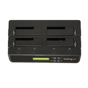 4 Schacht Festplatten Kopierstation USB 3.0/eSATA auf SATA HDD 1:3 Duplikator