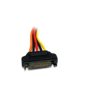 15-Pin SATA Power Verlängerungskabel Stecker/Buchse 20cm 15-Pin SATA Power Verlängerungskabel Stecker/Buchse 20cm