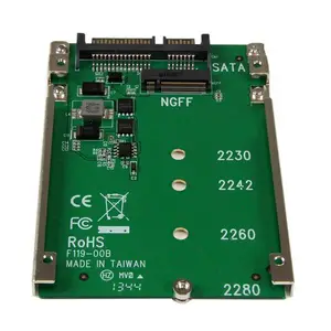 M.2 NGFF SSD auf 6,4 cm (2,5") SATA Adapter/Konverter M.2 NGFF SSD auf 6,4 cm (2,5") SATA Adapter/Konverter