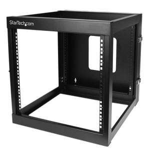 12U Hinged Open Frame Wall Mount Server Rack