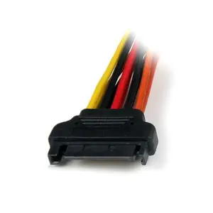 SATA Power Y-Splitter Kabeladapter Stecker/Buchse 15cm SATA Power Y-Splitter Kabeladapter Stecker/Buchse 15cm