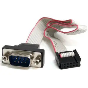 Internes PC Kabel Interner Pinheader/RS232 Grau 0,40m Internes PC Kabel Interner Pinheader/RS232 Grau 0,40m