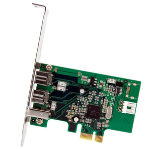 StarTech PCI Express Card FireWire 3 Port Combo