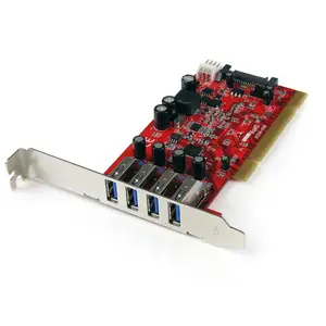 USB 3.0 PCI Schnittstellenkarte 4 Port Low Profile USB 3.0 PCI Schnittstellenkarte 4 Port Low Profile