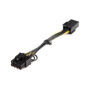 PCI Express Adapterkabel 6 Pin auf 8 Pin PCI Express Adapterkabel 6 Pin auf 8 Pin