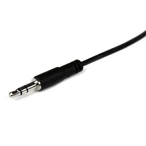 Audioverlängerungskabel Klinke 3,5mm Stecker/Buchse schwarz 1m Audioverlängerungskabel Klinke 3,5mm Stecker/Buchse schwarz 1m