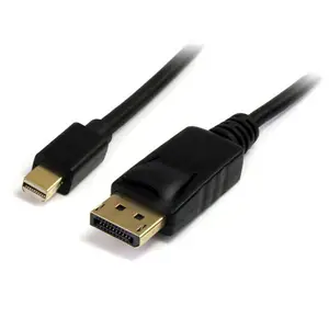 StarTech Mini-DisplayPort/DisplayPort cable plug/plug black 1,8 m StarTech Mini-DisplayPort/DisplayPort cable plug/plug black 1,8 m