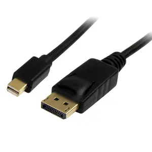 StarTech adaptorcable Mini DisplayPort plug/DisplayPort plug 1m StarTech adaptorcable Mini DisplayPort plug/DisplayPort plug 1m