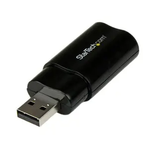 USB Audio Adapter Externe USB Soundkarte Schwarz USB Audio Adapter Externe USB Soundkarte Schwarz
