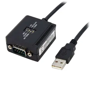 USB 2.0 auf Seriell Adapter Kabel DB9-M/USB-A-FM Stecker/Buchse Schwarz 1,8m USB 2.0 auf Seriell Adapter Kabel DB9-M/USB-A-FM Stecker/Buchse Schwarz 1,8m