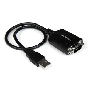 StarTech USB 2.0 to Serial black 0,3 m StarTech USB 2.0 to Serial black 0,3 m