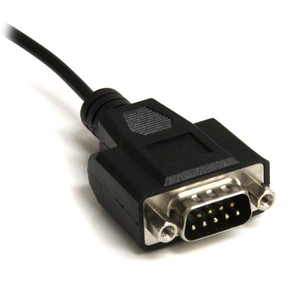 StarTech USB to Serial cable 2 Port black 1,8m