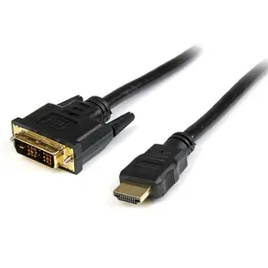 HDMI/DVI-D Kabel Stecker/Stecker Schwarz 2 m HDMI/DVI-D Kabel Stecker/Stecker Schwarz 2 m