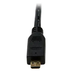 HDMI Kabel mit Micro-HDMI Stecker/Stecker schwarz 2m HDMI Kabel mit Micro-HDMI Stecker/Stecker schwarz 2m