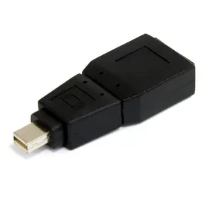 StarTech Mini DisplayPort to DisplayPort adaptor black StarTech Mini DisplayPort to DisplayPort adaptor black