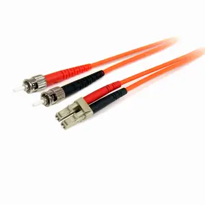 LWL Patchkabel 62,5/125µm LC/ST Stecker/Stecker Orange 1m LWL Patchkabel 62,5/125µm LC/ST Stecker/Stecker Orange 1m